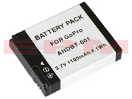 AHDBT-001 AHDBT-002 GoPro HD HERO HERO2 Replacement Camcorder Battery