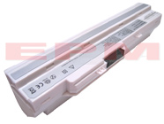 BTY-S11 BTY-S12 9-Cell 7200mAh MSI Wind U90 U90X U100 U100X U115 U120 U123 U200 U210 Replacement Extended Netbook Battery (White - 90D WRNTY)