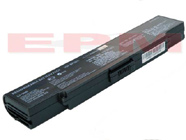 VGP-BPS9A VGP-BPS9/B 6-Cell 5200mAh Sony Vaio VGN-AR VGN-CR VGN-NR VGN-SZ Replacement Laptop Battery (Black)