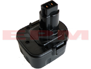 Dewalt 152250-27 397745-01 DC9071 DE9501 DW9071 12-Volt 3.0AH Ni-MH Replacement Power Tool Battery (Black)