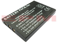 NP-60 1100mAh Vivitar DVR-390H DVR-525HD DVR-530 DVR-545 DVR-550 DVR-550G DVR-565 DVR-565HD DVR-710 DVR-7300X DVR-840XHD Vivicam 3930 4000 Replacement Digital Camera Camcorder Battery