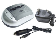 NB-5H Canon Digital Camera Replacement Battery AC DC Charger Set