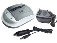BN-V428 JVC Digital Camcorder Replacement Battery AC DC Charger Set